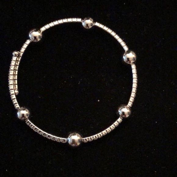 Merx Jewelry - Merx Silver/Crystal Bracelet Merx Jewelry - Merx Silver/Crystal Bracelet